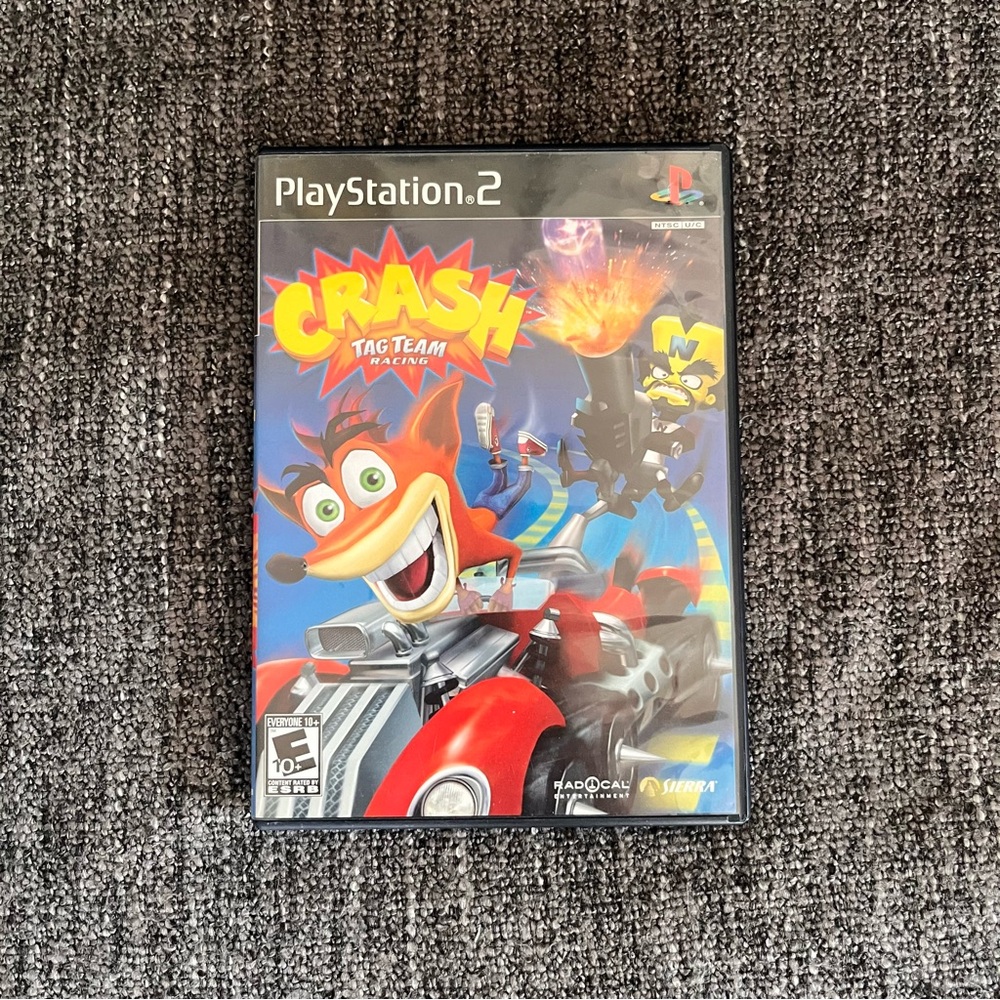 Crash Tag Team Racing Sony Playstation 2 Game